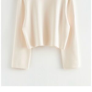 &Other Stories Boxy Turtleneck Knit Sweater